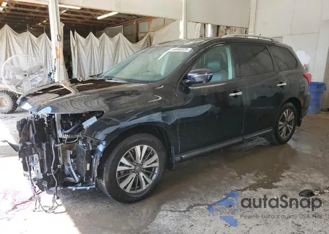 2017 Nissan Pathfinder S из США, поврежденный, VIN 5N1DR2MN8HC604037